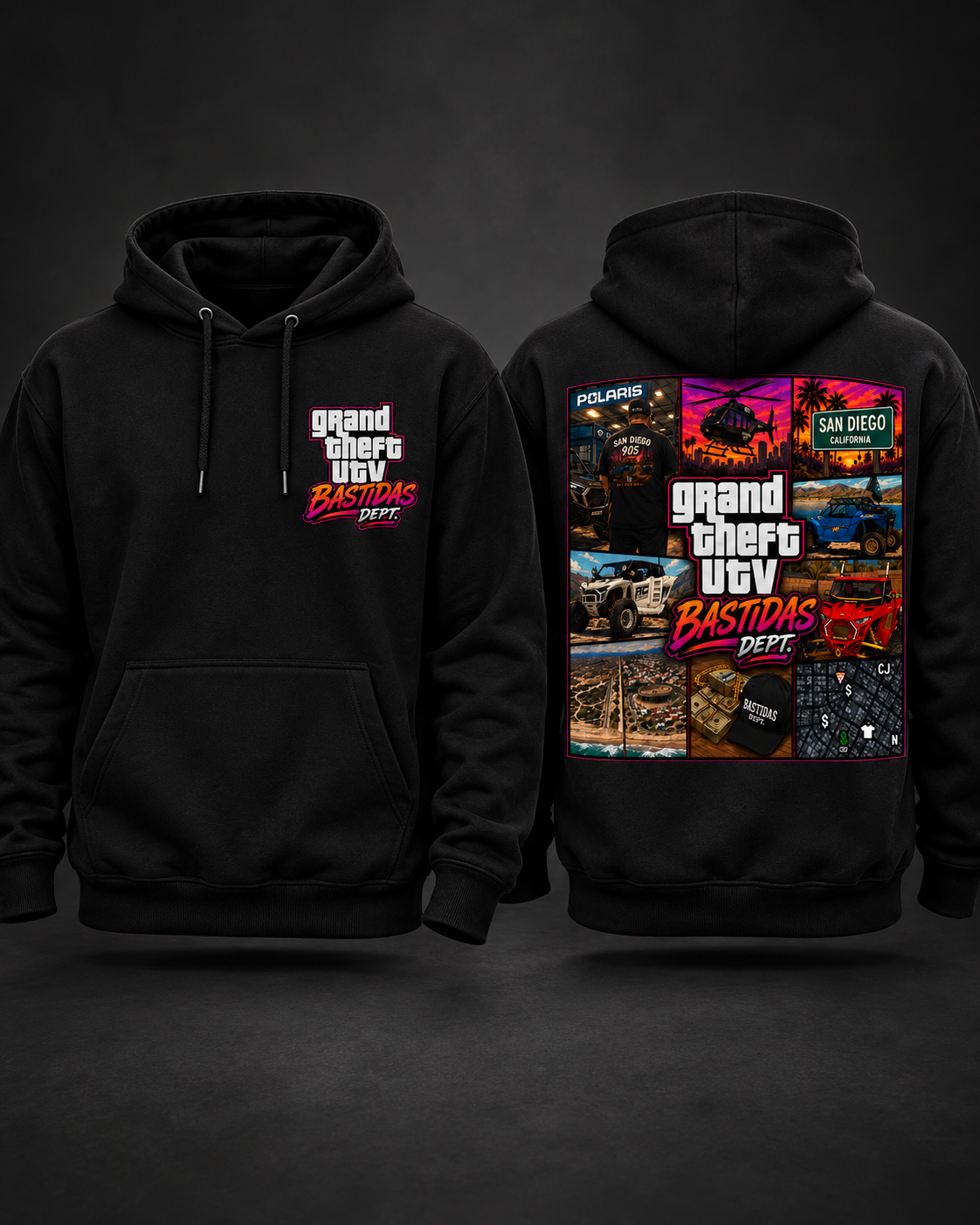 GRAND THEFT UTV HOODIE