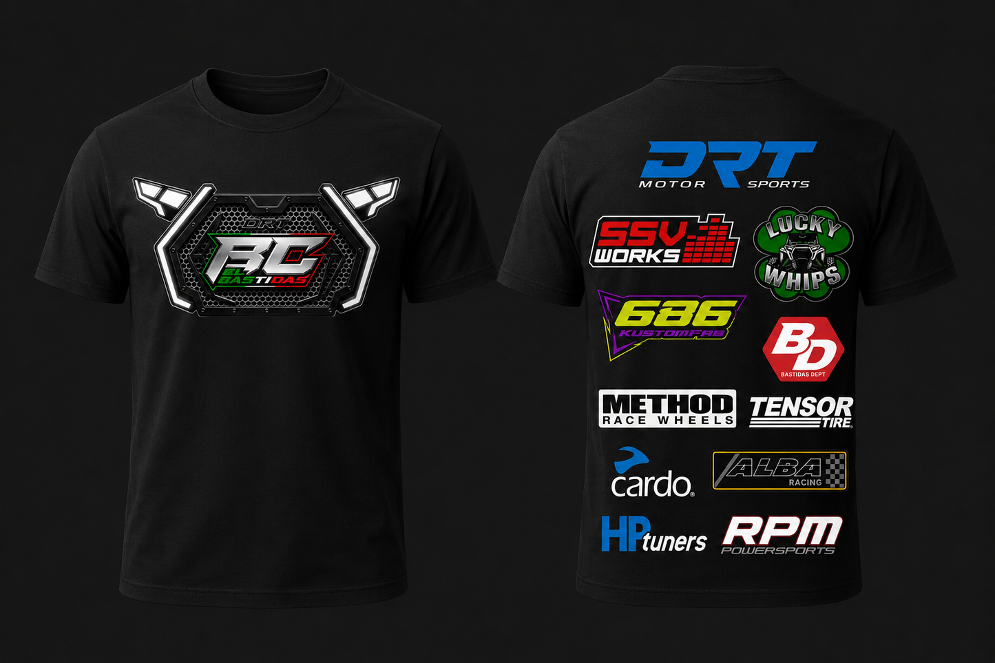 PRE ORDER BC RZR SPONSOR SHIRT