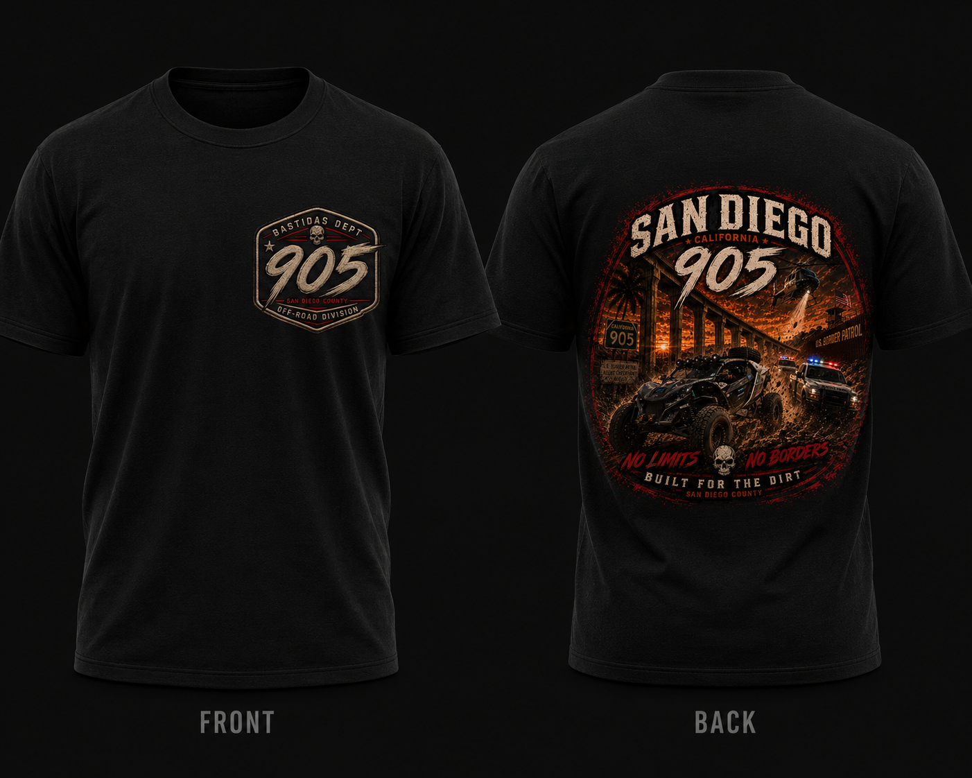 SAN DIEGO 905 SHIRT