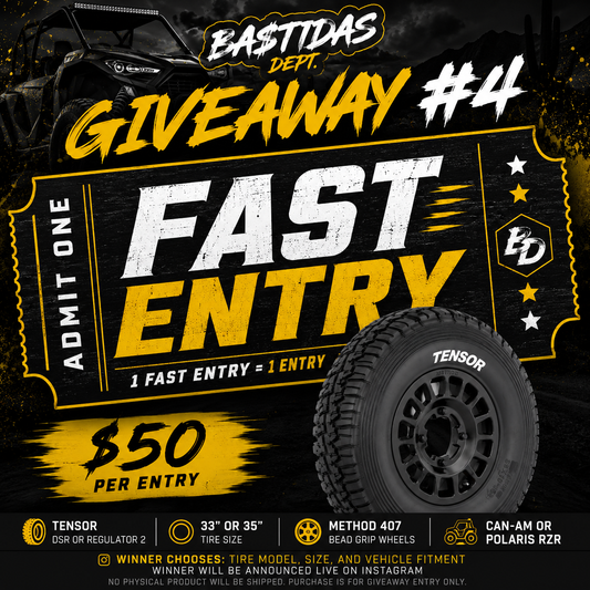 GIVEAWAY FAST ENTRY TICKET