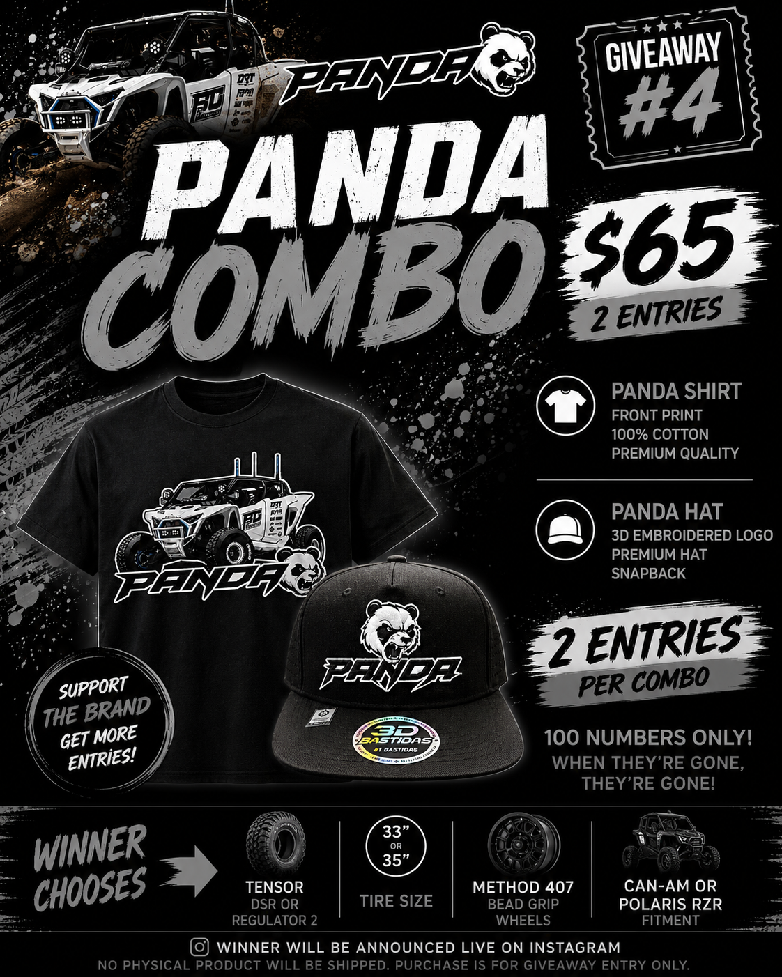 GIVEAWAY PANDA COMBO
