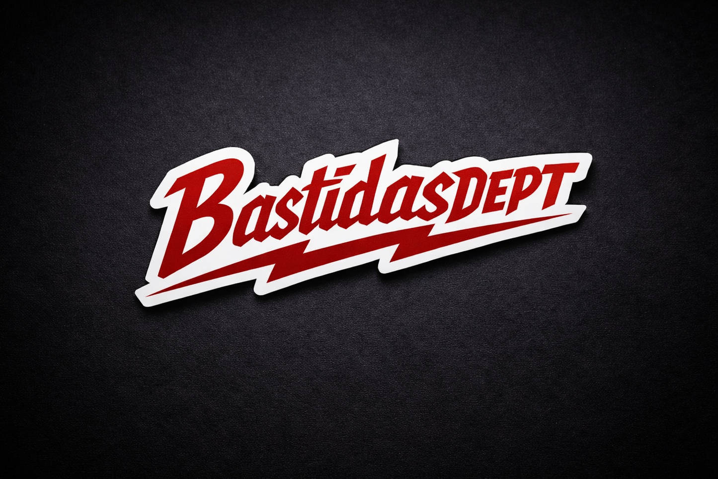 BASTIDAS DEPT LIGHTNING STICKER