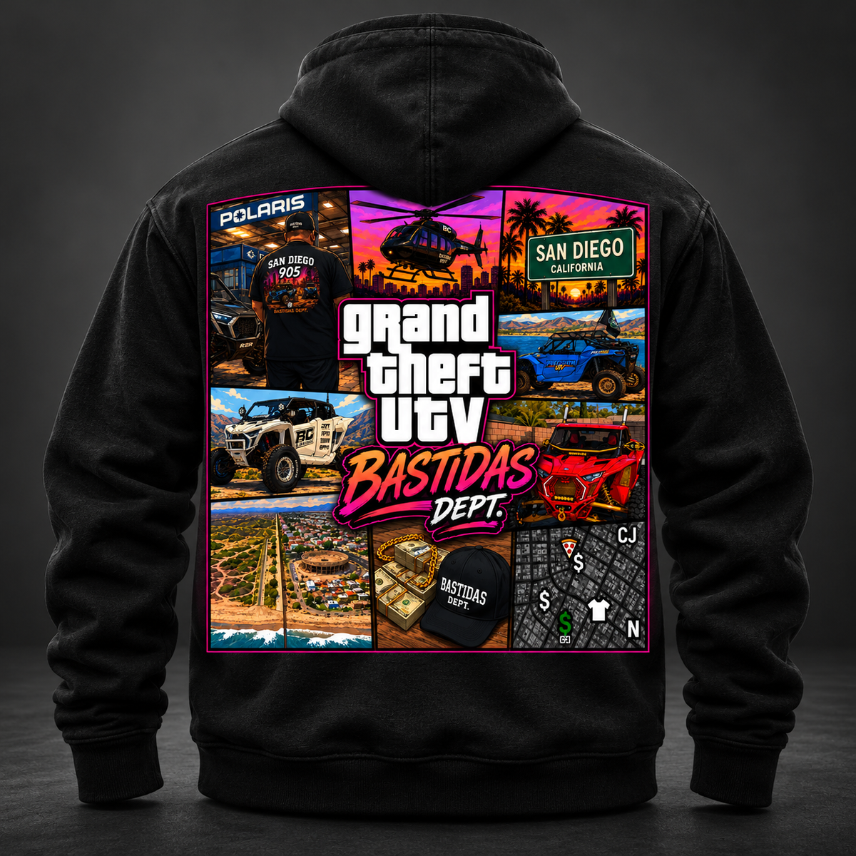 GRAND THEFT UTV HOODIE